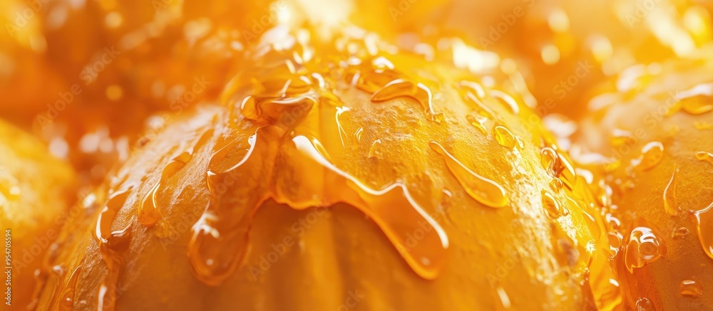 Closeup of pumpkin texture on an abstract holiday street. with copy space image. Place for adding text or design Closeup of pumpkin texture on an abstract holiday street. with copy space image. Place for adding text or design