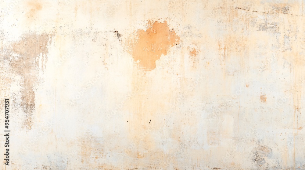 Fototapeta premium Textured abstract background with subtle orange and gray hues, creating a vintage aesthetic.