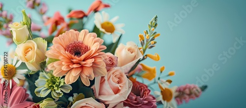 Close up of lovely pastel c...