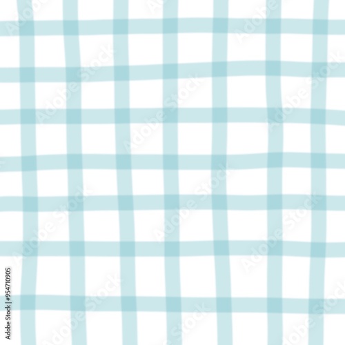 blue and white tablecloth illustration background