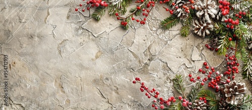 Festive Christmas postcard ...