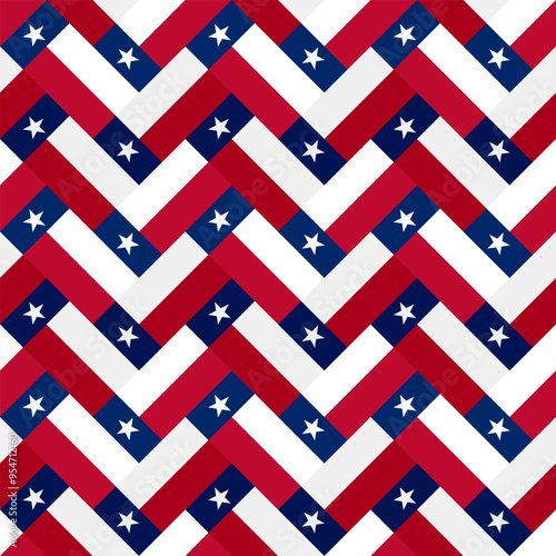 texas state flag wave background pattern. vector illustration