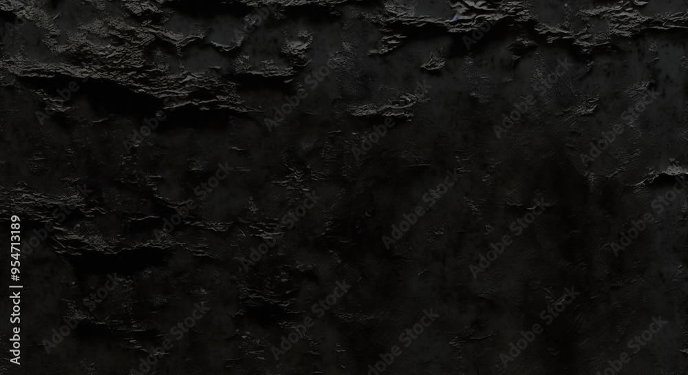 Black Page Texture Dark Paper Background With Empty Space, generative IA Black Page Texture Dark Paper Background With Empty Space, generative IA