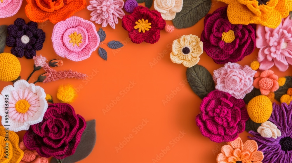 autumn fall colors 3d crochet flowers pattern autumn fall colors 3d crochet flowers pattern