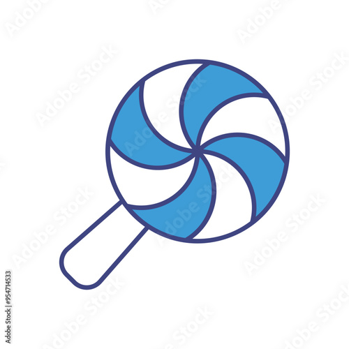 Lolipop icon vector stock illustration