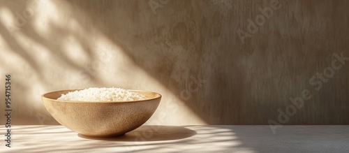 morning rice porridge. with...
