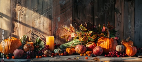Autumn Still Life on a Vibr...