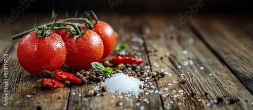 Pepper tomato salt and vari...