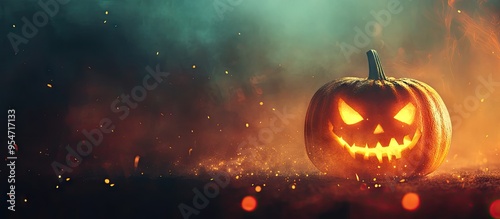 Halloween festive backgroun...