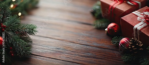 In the corner of a wooden b...