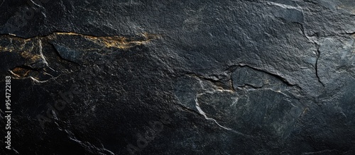 The texture is black and fe...