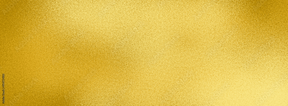 Fototapeta premium yellow background with metal background glitter