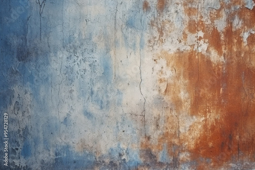 A close up photo showcasing the intricate pattern of a gray and brown wall, with a blurred background of a freezing winter landscape