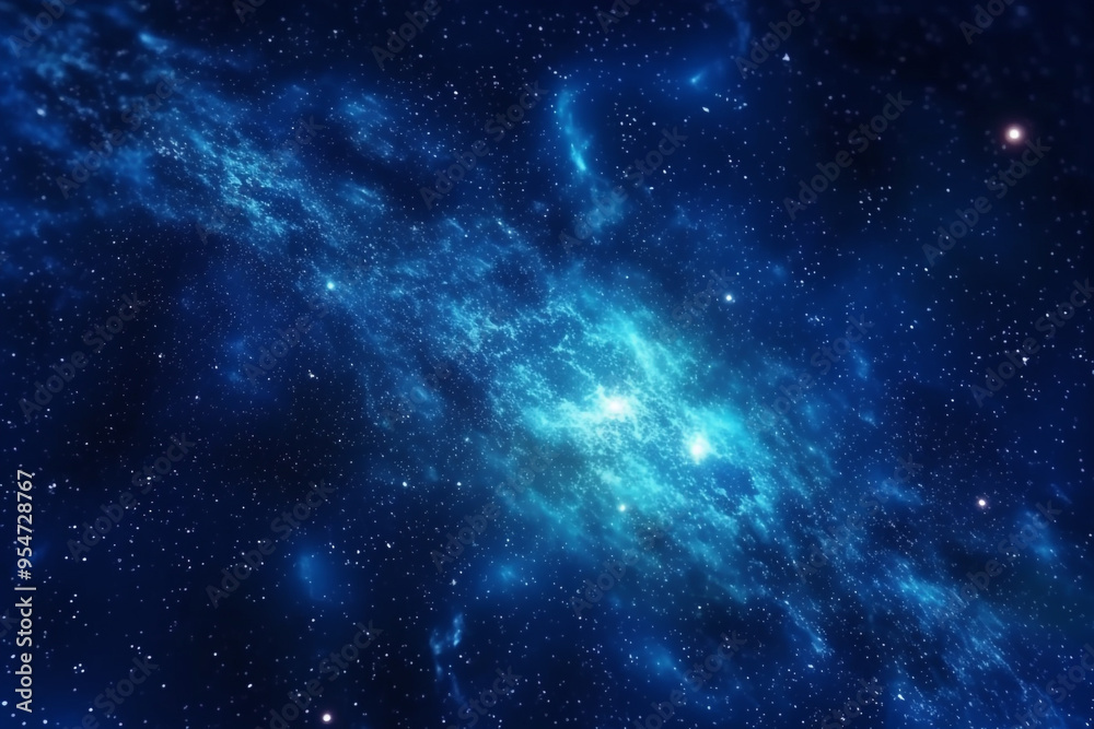 Fototapeta premium Majestic Cassiopeia Constellation Capture 