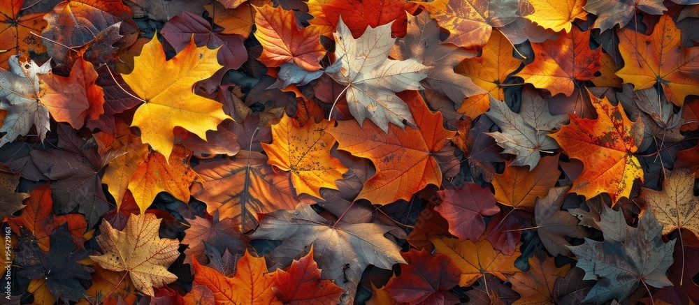 Fall leaf. with copy space image. Place for adding text or design Fall leaf. with copy space image. Place for adding text or design