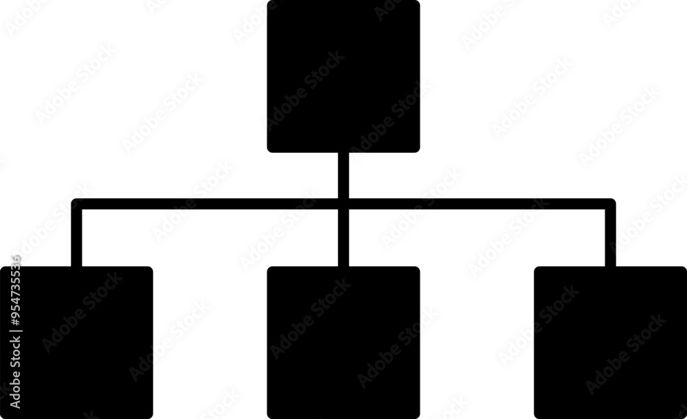 Flowchart. Hierarchy vector icons. Org chart. Organizational flow. Vector Flowchart. Hierarchy vector icons. Org chart. Organizational flow. Vector