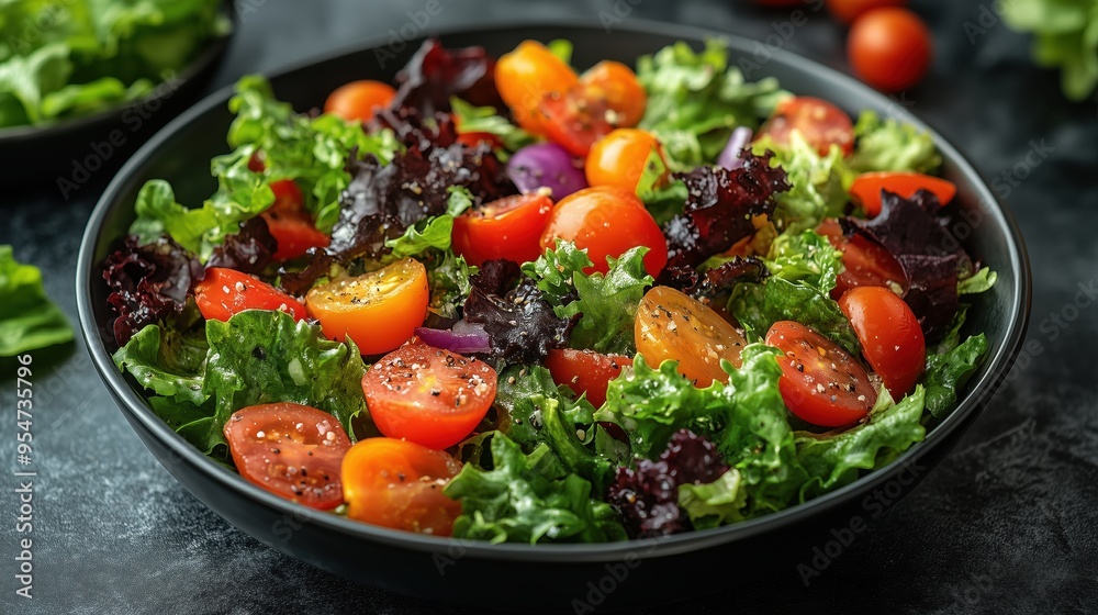 Fresh salad with vegetables. Vegetable salad. Diet food. Healthy food. Vegetarianism. Fresh salad with vegetables. Vegetable salad. Diet food. Healthy food. Vegetarianism.