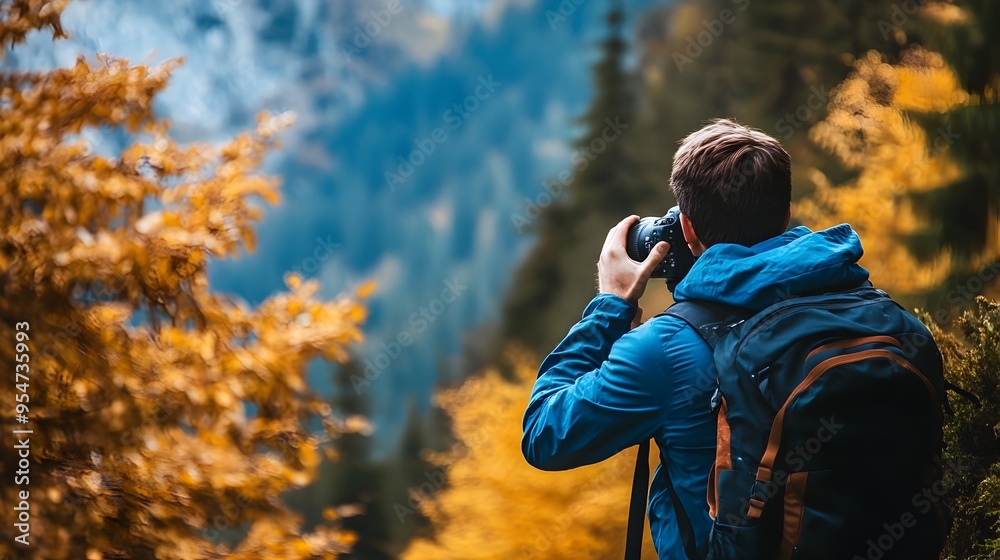 Closeup shot of a travel photographer skillfully using their and to capture the beauty and grandeur of the natural landscape including mountains rivers and dramatic skies Closeup shot of a travel photographer skillfully using their and to capture the beauty and grandeur of the natural landscape including mountains rivers and dramatic skies