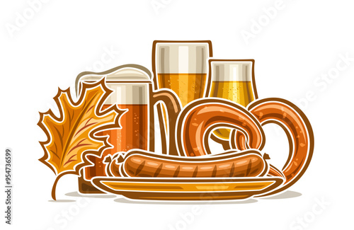 Vector illustration for Oktoberfest