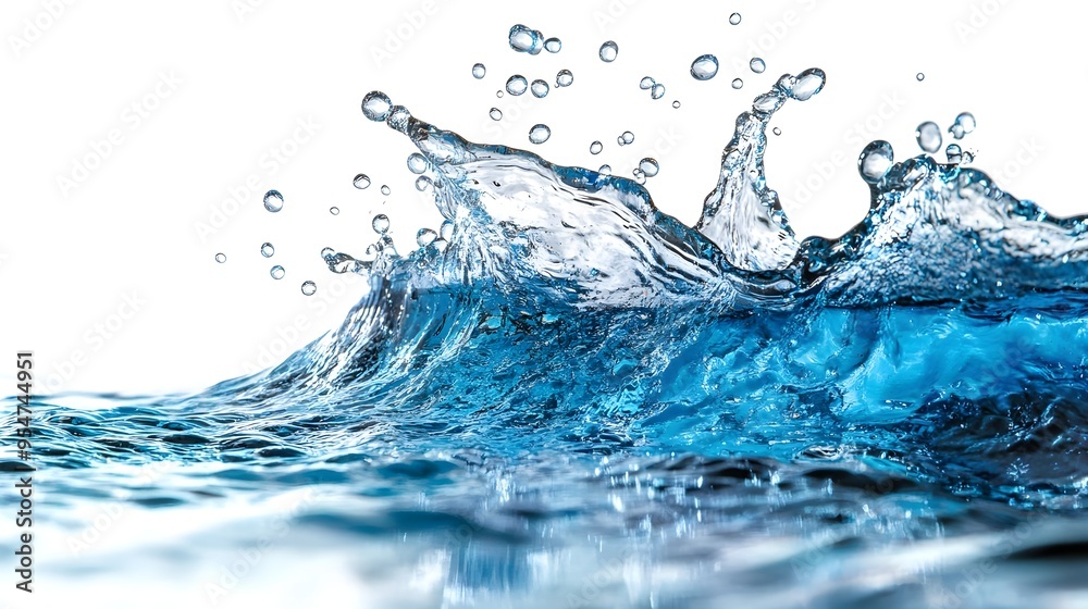 Water Splash, Blue Liquid, High-Resolution Photo Water Splash, Blue Liquid, High-Resolution Photo