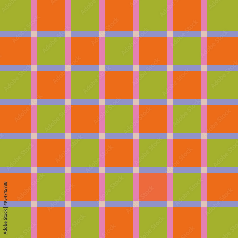 Fototapeta premium orange and green squares background