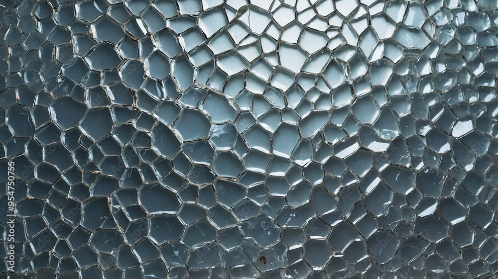 A highly detailed close-up of a gray tile with intricate cracked patterns creating an abstract, almost organic visual texture. A highly detailed close-up of a gray tile with intricate cracked patterns creating an abstract, almost organic visual texture.