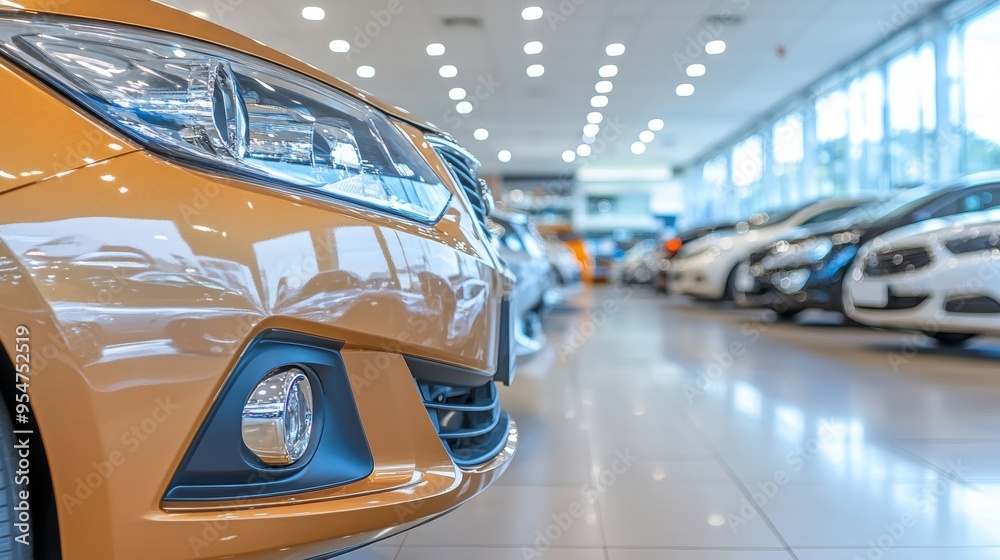 New Vehicles for Sale, Rows of New Cars Inside Showroom, Spacious Car Dealership Interior. New Vehicles for Sale, Rows of New Cars Inside Showroom, Spacious Car Dealership Interior.