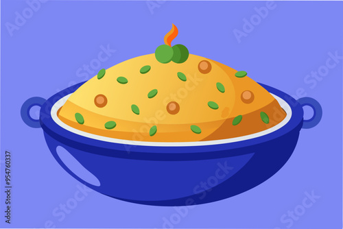 High-Quality Biryani Vector Graphics for Your Projects