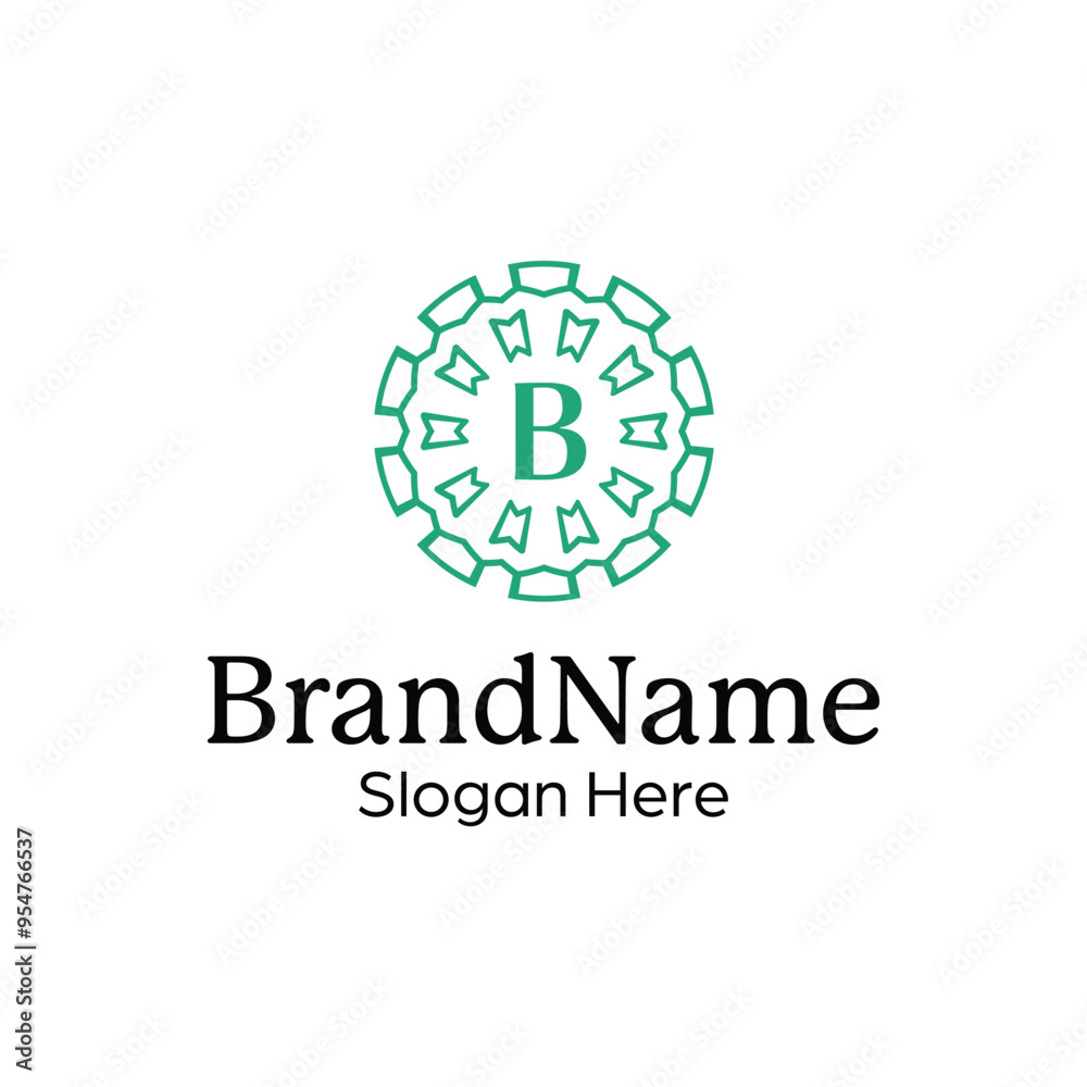Elegant ornamental emblem premium crest template logo Elegant ornamental emblem premium crest template logo