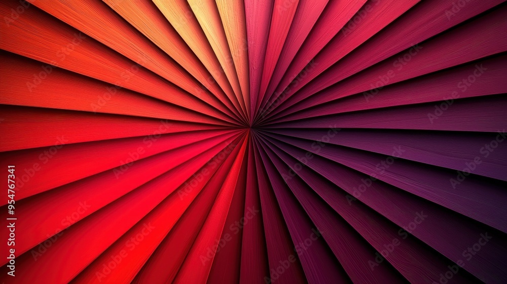 Obraz premium Radiant Red Radial Gradient Background Fading to Dark Maroon Borders