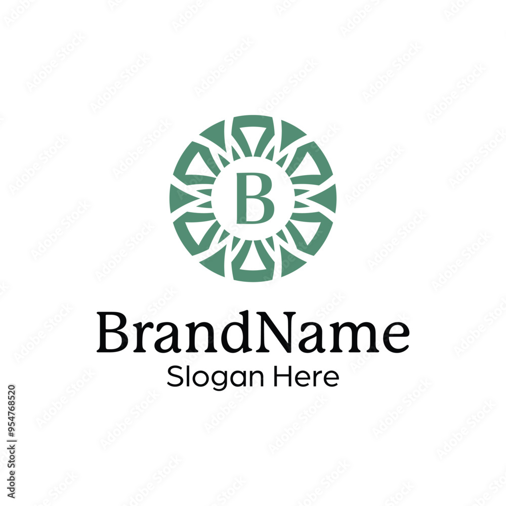 Elegant ornamental emblem premium crest template logo Elegant ornamental emblem premium crest template logo