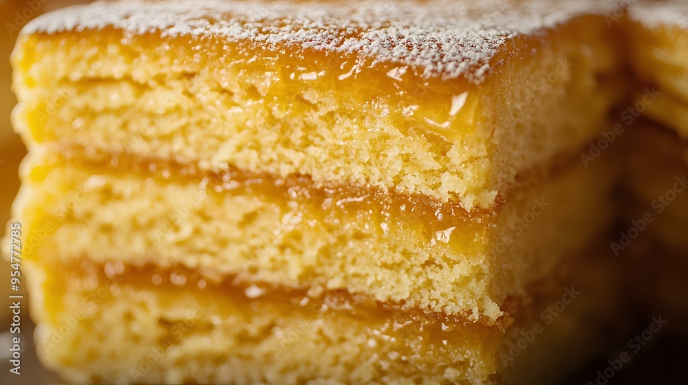 honey cake on a plate honey cake on a plate