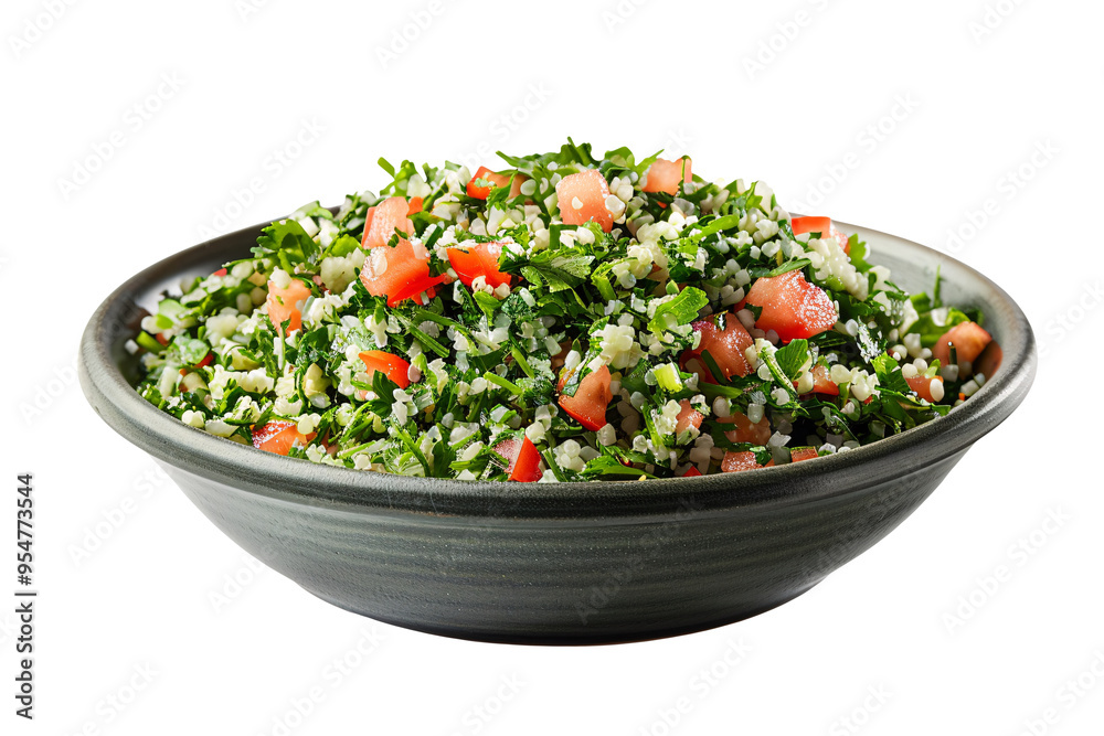 Tabbouleh on a plate Tabbouleh on a plate