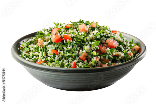 Tabbouleh on a plate