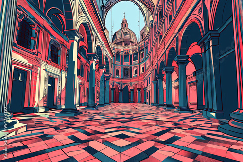 Basilica di San Petronio: A Geometric Masterpiece photo