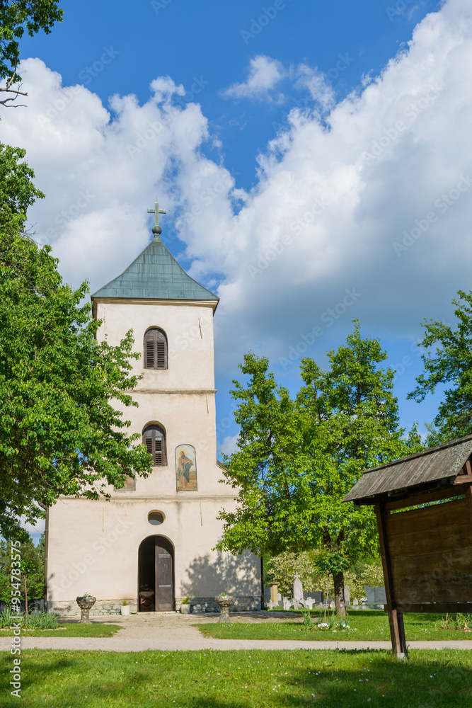 The church dedicated to the Holy Apostles Peter and Paul in Sirogojno, Zlatibor, Serbia (built in 1764) The church dedicated to the Holy Apostles Peter and Paul in Sirogojno, Zlatibor, Serbia (built in 1764)