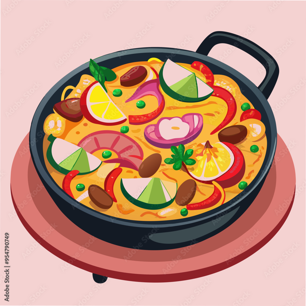 High-Quality Paella Vector Graphics for Your Projects High-Quality Paella Vector Graphics for Your Projects