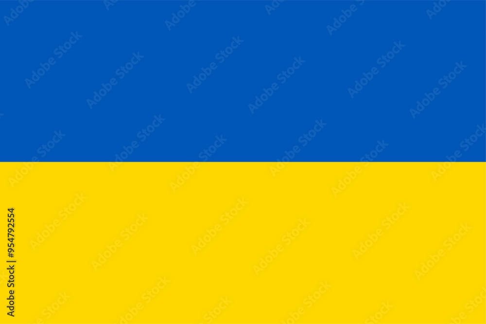 Official Flag of Ukraine in Blue and Yellow Color, Isolated on White, Editable or Scalable Vector Illustration in EPS Format for Graphic Design Elements, Eastern European Country, Republic of Ukraine Official Flag of Ukraine in Blue and Yellow Color, Isolated on White, Editable or Scalable Vector Illustration in EPS Format for Graphic Design Elements, Eastern European Country, Republic of Ukraine