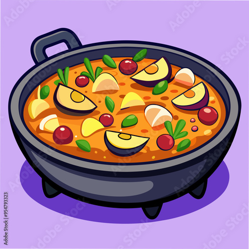 High-Quality Paella Vector Graphics for Your Projects