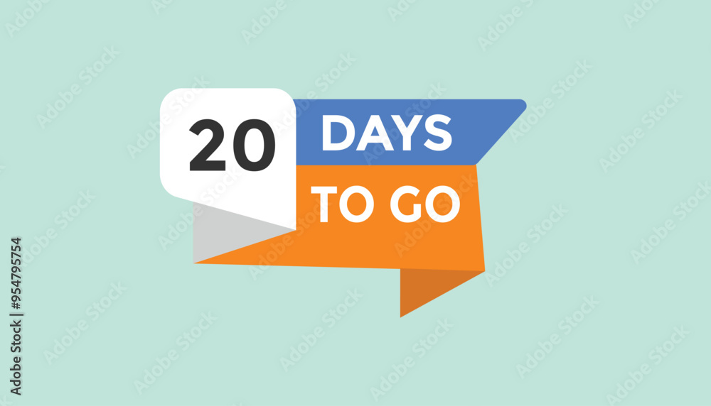 Web
20 days left Countdown number banner templates. time icon. Vector Illustration
Web
20 days left Countdown number banner templates. time icon. Vector Illustration