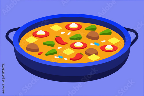 High-Quality Paella Vector Graphics for Your Projects