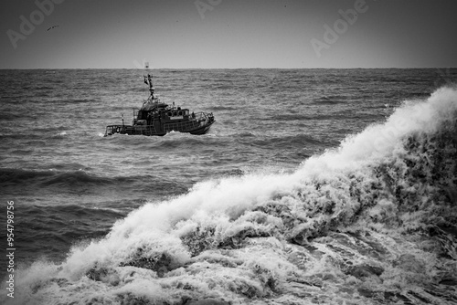 Принти на полотні Tempête Normande 5 (storm)