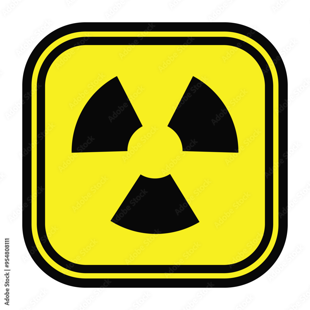 Fototapeta premium Warning Attention Danger Icon