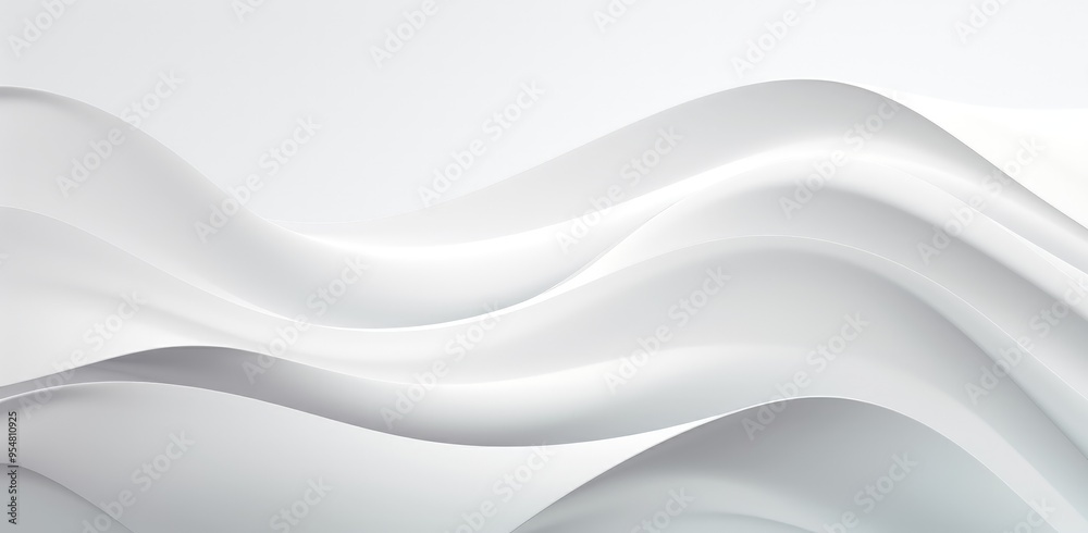 A smooth, flowing abstract design with soft white waves, creating a serene and modern aesthetic. A smooth, flowing abstract design with soft white waves, creating a serene and modern aesthetic.