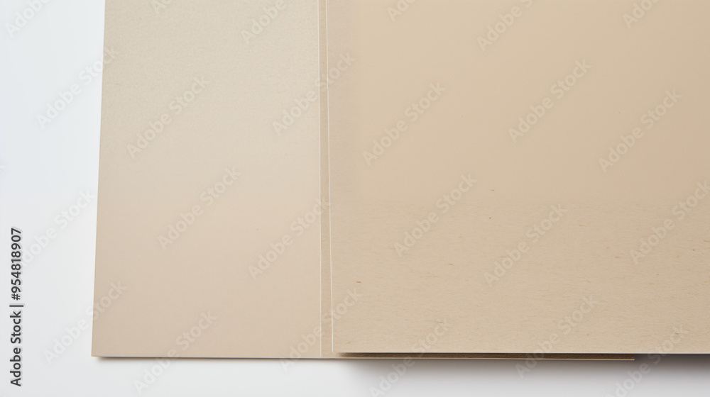 Abstract Layered Beige And Cream Paper Sheets Arranged In Geometric Composition Abstract Layered Beige And Cream Paper Sheets Arranged In Geometric Composition