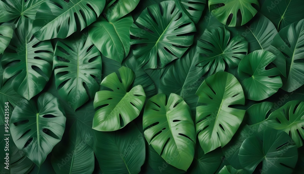 custom made wallpaper toronto digitalgreen leaves background