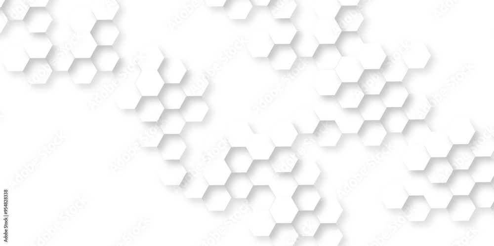 Background with white lines hexagon. Abstract vector polygonal pattern background with hexagon. White hexagon light and shadow abstract background. Futuristic abstract honeycomb technology background. Background with white lines hexagon. Abstract vector polygonal pattern background with hexagon. White hexagon light and shadow abstract background. Futuristic abstract honeycomb technology background.