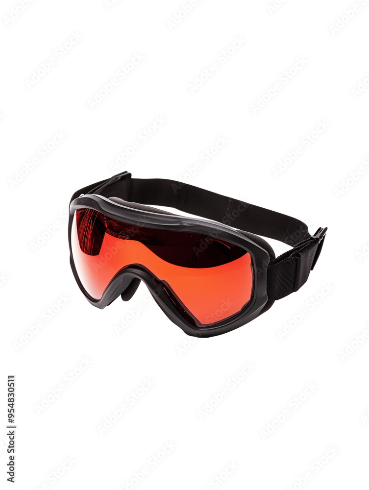 Pair of ski goggles isolated on transparent background
Pair of ski goggles isolated on transparent background