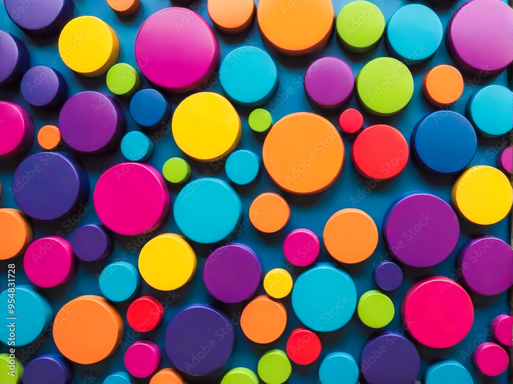 abstract colorful geometric background
