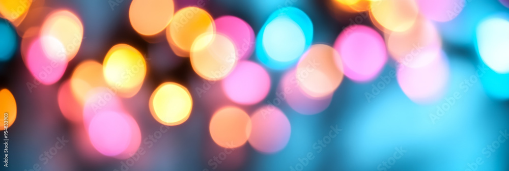 Abstract background with soft colorful blur bokeh lights in pastel tones gently fading into one another Abstract background with soft colorful blur bokeh lights in pastel tones gently fading into one another